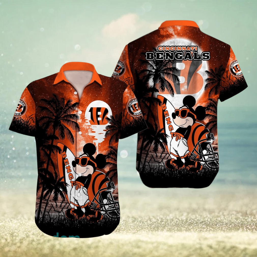 NEW Cincinnati Bengals NFL God Hawaiian Shirt