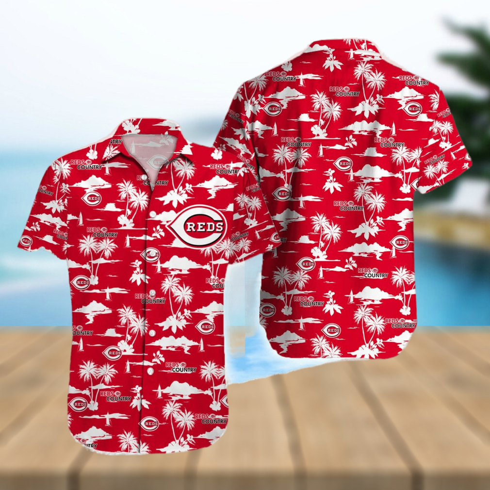 Cincinnati Reds MLB Hawaiian Shirt Coconut AOP Custom Name New For Men And  Women - Limotees