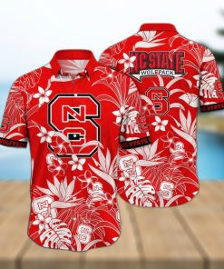 Classic Aloha NCAA NC State Wolfpack Hawaiian Shirt Summer Holiday Gift