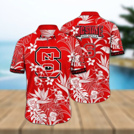 Classic Aloha NCAA NC State Wolfpack Hawaiian Shirt Summer Holiday Gift