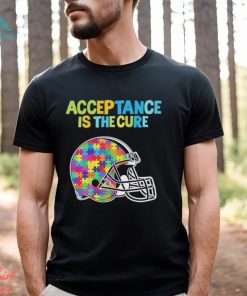 Cleveland Browns Acceptance Is The Cure Autism T Shirt - Limotees