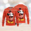 Las Vegas Raiders Christmas Reindeer Pattern Knitted Ugly Christmas Sweater AOP Gift For Men And Women