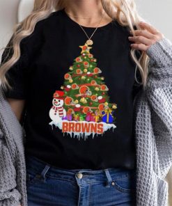 Cleveland Browns Merry Christmas Nfl Football Sports Shirt - Limotees