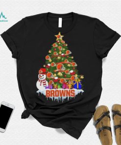 Cleveland Browns Merry Christmas Nfl Football Sports Shirt