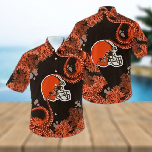 Cleveland Browns NFL Beach Trending Hawaiian Shirt Tropical Gift For Men And Women Fans