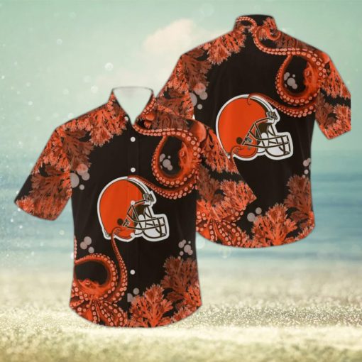 Cleveland Browns NFL Beach Trending Hawaiian Shirt Tropical Gift For Men And Women Fans