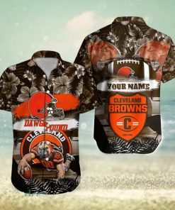 Best Selling Product] Cleveland Browns NFL Custom Unisex All Over Print  Hawaiian Shirt