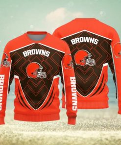 Cleveland Browns Sport Fans 3D Sweater Christmas Gift