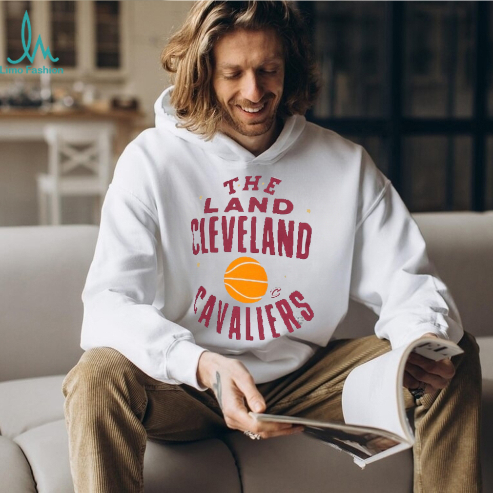 Cleveland Cavaliers Logo Hoodie from Homage. | Charcoal | Cleveland Cavaliers Vintage Apparel from Homage.