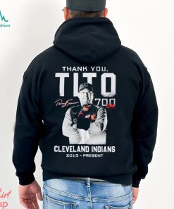 Thank You Tito 700 Wins T-Shirt