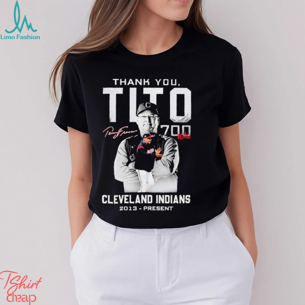 Thank You Tito 700 Wins T-Shirt