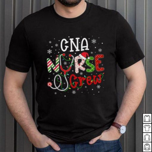 Cna Christmas Nurse Crew Funny Nursing Christmas Pattern Shirt