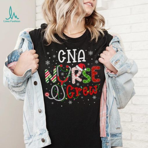 Cna Christmas Nurse Crew Funny Nursing Christmas Pattern Shirt