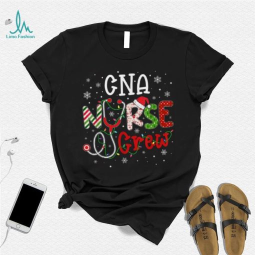 Cna Christmas Nurse Crew Funny Nursing Christmas Pattern Shirt