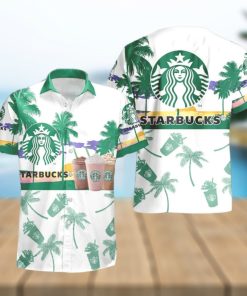 Coffee Tropical Palm Tree Hawaiian Shirt And Shorts For Beach Lovers