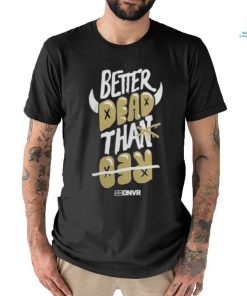 Colorado Buffaloes Football Better Dead Black Shirt