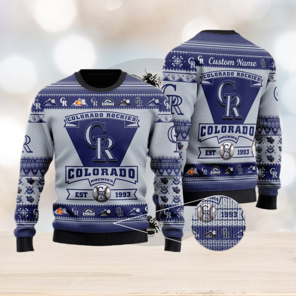 Houston Astros Logo Custom Name For Football Fans Ugly Christmas Sweater  Christmas Gift
