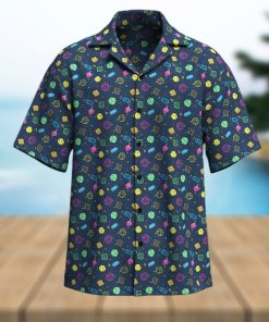 Colorful DND Dice RPG Hawaiian Shirt