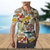 Rick And Morty Hawaiian Shirt Palm Leaves Pattern Beach Lovers Gift