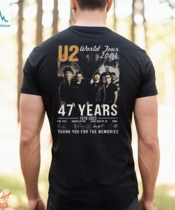 Comfort Color Fall Tour 2023 Rock Band U2 Shirt Achtung Baby Live At Sphere Signature Shirt