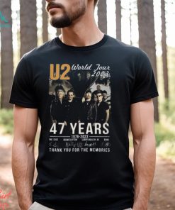 Comfort Color Fall Tour 2023 Rock Band U2 Shirt Achtung Baby Live At Sphere Signature Shirt