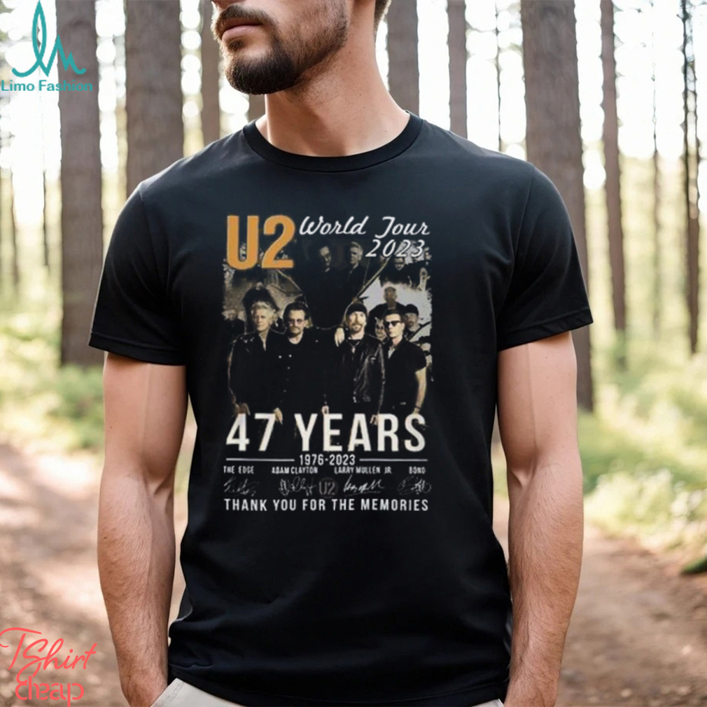 Comfort Color Fall Tour 2023 Rock Band U2 Shirt Achtung Baby Live At Signature Shirt - Limotees