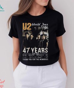 Comfort Color Fall Tour 2023 Rock Band U2 Shirt Achtung Baby Live At Sphere Signature Shirt
