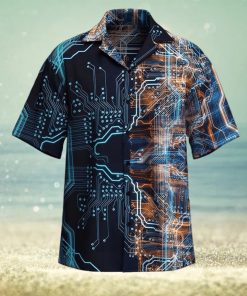 Computer Circuit Board Art Hawaiian Shirt