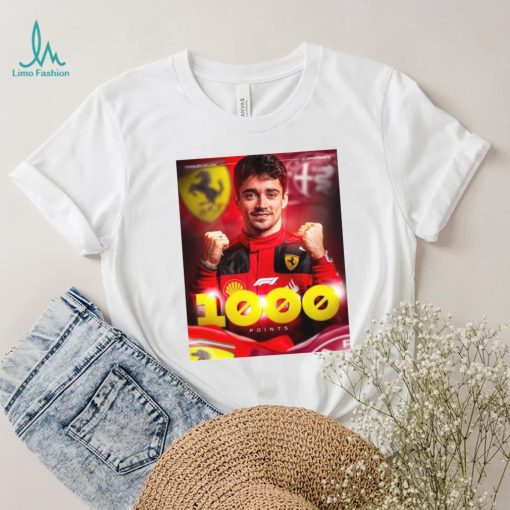 Congratulations Charles Leclerc 1000 Points Scored In Career Japanese GP 2023 shirt