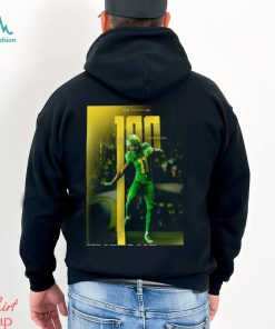 Congratulations Troy Franklin 100 Career Catches Oregon Ducks shirt