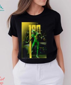 Congratulations Troy Franklin 100 Career Catches Oregon Ducks shirt