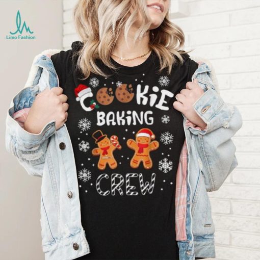 Cookie Baking Crew Friends Gingerbread Pajamas Xmas Boy Girl Unisex Shirt