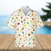 Rick And Morty Hawaiian Shirt Palm Leaves Pattern Beach Lovers Gift