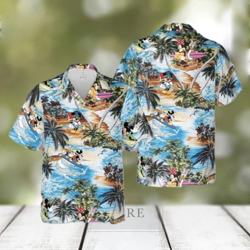 Cool Aloha Mickey Mouse Hawaiian Shirt Summer Vibes Beach Gift For Him