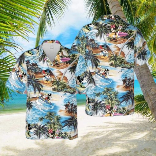 Cool Aloha Mickey Mouse Hawaiian Shirt Summer Vibes Beach Gift For Him