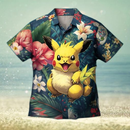 Cool Aloha Pokemon Hawaiian Shirt Trendy Summer Gift