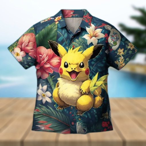 Cool Aloha Pokemon Hawaiian Shirt Trendy Summer Gift