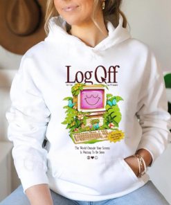 Cool Shirtz Log Off Very Cool Log Off Intivitie shirt