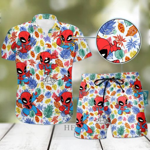 Cool Spider Man Hawaiian Shirt Gift For Marvel Fans