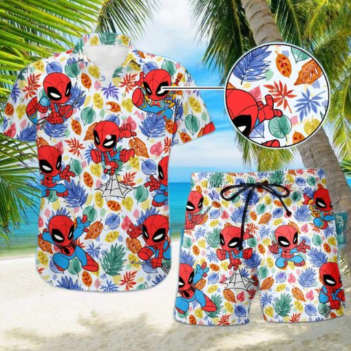 Cool Spider Man Hawaiian Shirt Gift For Marvel Fans