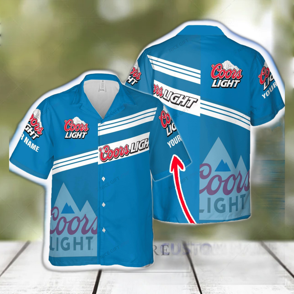 Coors Light Funny Custom Name Baseball Jersey Shirt For Men And Women