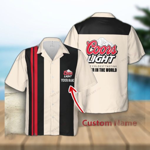 Coors Light Exotic Custom Name Hawaiian Shirt Love Beer Gift