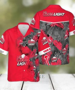 Coors Light Vibrant Custom Name Design Hawaiian Shirt For Men And Women Gift Beach