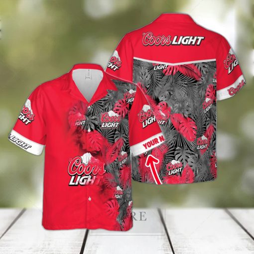 Coors Light Vibrant Custom Name Design Hawaiian Shirt For Men And Women Gift Beach