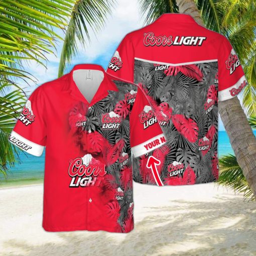 Coors Light Vibrant Custom Name Design Hawaiian Shirt For Men And Women Gift Beach