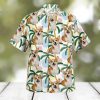 Goofy Tropical Leaves Hawaiian Shirt Disneyland Vacation Button Shirt Goofy Beach Aloha Shirt