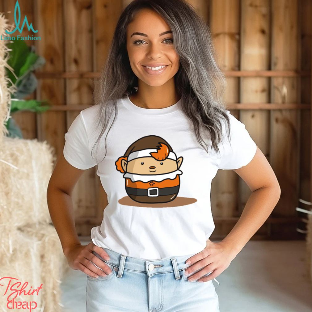 Just A Girl Who Lover Christmas And Love Cleveland Browns T-shirt, hoodie,  sweater, long sleeve and tank top