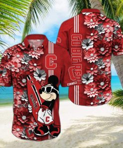 Cornell Big Red Aloha Mick Pattern Hawaiian Shirt For Fans