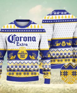 Corona Extra Ugly Sweater Corona Extra Beer Lover Christmas Sweater Beer Lover