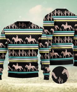 Cowboy Cactus Pattern Gift For Christmas Holidays 3D Sweater Gift For Christmas